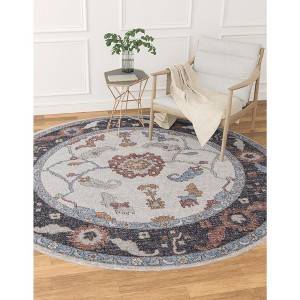 Unique Loom    Eco Traditional Animate Area Rug - 1 of 4