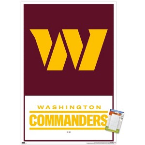 Trends International NFL Washington Commanders - Logo 22 Unframed Wall Poster Prints - 1 of 4