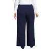 Lands' End Women's Starfish High Rise Wide Leg Pants - 2 of 4
