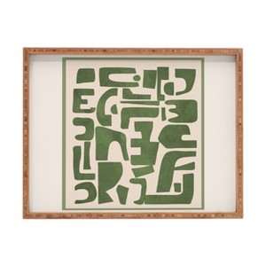 Evanjelina & Co Japanese Collection Cream II Rectangular Tray - Deny Designs - 1 of 2