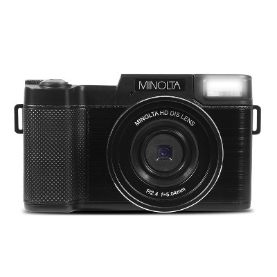 Minolta® MND30 4x Digital Zoom 30 MP/2.7K Quad HD Digital Camera