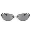 Michael Kors MANCHESTER MK 1151 1005/1 Womens Oval Sunglasses Black 58mm - 2 of 3