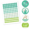 Big Dot of Happiness Final Fiesta - Last Fiesta Bachelorette Party Round Candy Sticker Favors - Labels Fits Chocolate Candy (1 sheet of 108) - 2 of 4