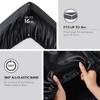 Sapphtopaz 4 PCS/6 PCS/7 PCS Comforter Set,Bed Set with 1 Flat Sheet,1/2 Fitted Sheet,2/4 Pillowcase,Luxury Satin Sheet Set Machine Washable - 4 of 4