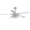 Airsurfer 52" Ceiling Fan with 5 Plywood Blades,Ceiling Fan with Reversible Motor & Memory Function,Remote Control Included - 4 of 4