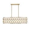 Z-Lite Harden 10 - Light Chandelier in  Modern Gold - 3 of 4