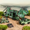 Joyfy 10pcs Army Helicopter Toys,Boys Military Toys with Light, Sound, Bruder Trucks, Boat, Christmas Birthday Party Gifts for Kids Ages 3 4 5 6 7 - 3 of 4
