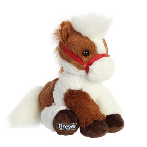 Aurora Small Bridle Buddies Pinto Horse Breyer Exquisite Stuffed Animal ...