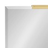 Kate and Laurel Erina Metal Rectangle Mirror, 20x31, Gold - 2 of 4
