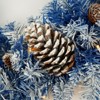 TIRAMISUBEST Pre Lit Xmas Tree 3 Piece/4 Piece Set Garland Wreath Entrance Trees LED Lights PVC Hinged Fire Resistant Holiday Decor - 4 of 4