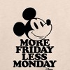 Women's - Disney - Mickey & Friends Lightweight French Terry Wide Neck Long Sleeve Shirt - 2 of 4