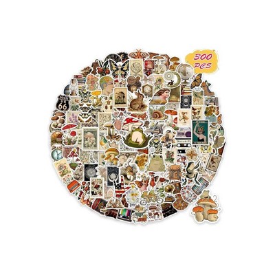 TruAIR Vintage Aesthetic Cottagecore Vinyl Car Stickers