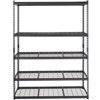 Dexmalle 2000 lbs Capacity 5-Tier Adjustable Storage Shelving,Black - 2 of 4