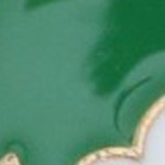 gold white green