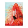 Trademark Fine Art -Carla Kurt 'Red Flamingo On Blue' Canvas Art - image 2 of 3