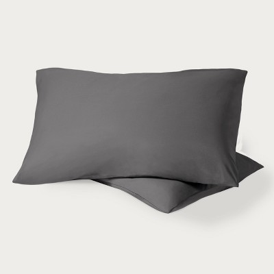 260 Thread Count Organic Cotton Percale Pillowcase Set by Bare Home