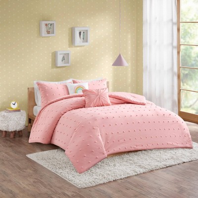 Pink Twin Comforter Target, Hot Pink Twin Bedspread