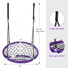 Tangkula Adjustable Hanging Ropes Spider Web Chair Swing Kids Play Equipment - 3 of 4