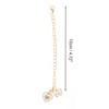 Unique Bargains Butterfly Heart Cup Chain Charm Water Cup Pendant 1 Pc - 2 of 4