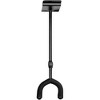 Levy's LVY-SLATSTRIPHNGR5-BLK Wall-Mounted 5-Space Slatwall Guitar Hanger in Black - 2 of 4