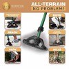 Luupatchy Cane - Ultimate Grip for Hiking/Travel, Ergonomic Comfort, Lightweight, Stylish Anodized Finish,Orange - 2 of 4