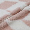 REGALWOVEN Soft Snowflake Fleece Geometric Throw Pillow Covers for Couch Sofa Living Room 2 Pcs - 4 of 4