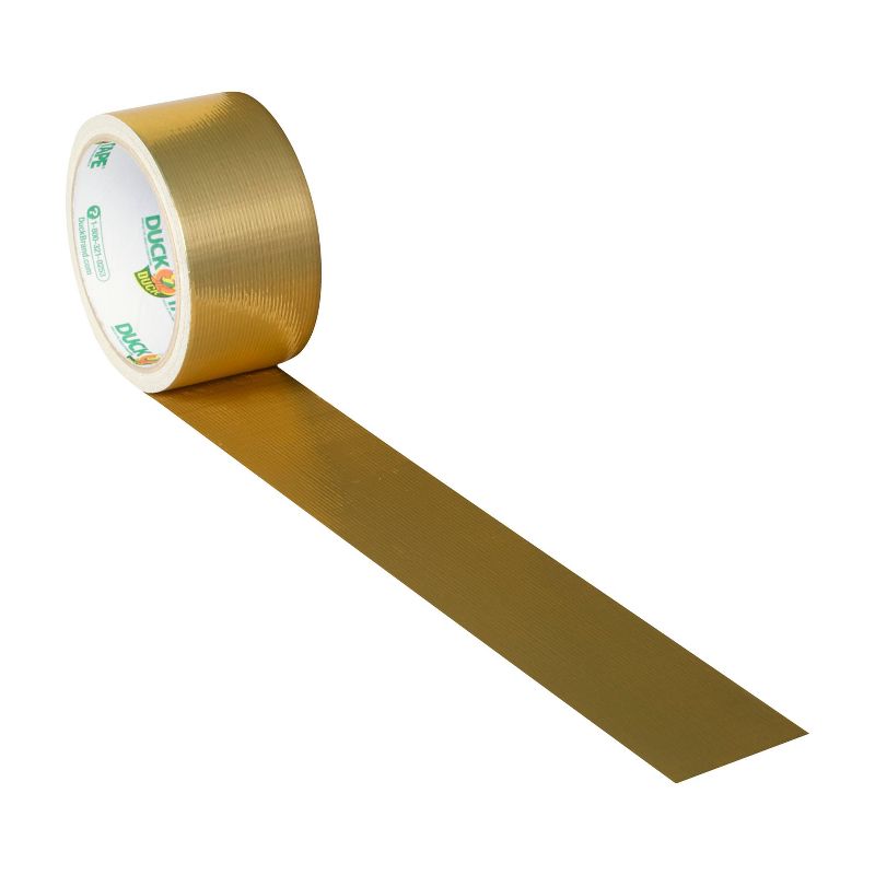 Duck 3pk 1.88&#34; x 10yd Duct Tape Gold, 5 of 13