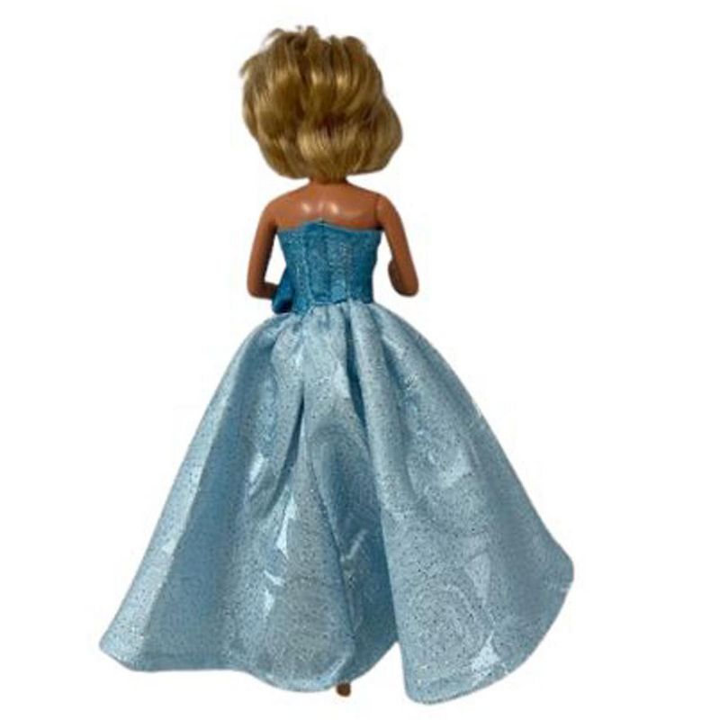 Doll Clothes Superstore Blue Two Tone Gown Compatible With Barbie And 11 1/2 Inch Dolls, 3 of 4
