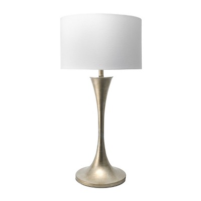 nuLOOM Columbia Metal 33" Table Lamp Lighting - Gold 33" H x 16" W x 16" D