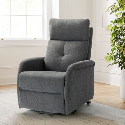Gina Mid-century Power Remote Recliner with Metal Base  | ARTFUL LIVING DESIGN