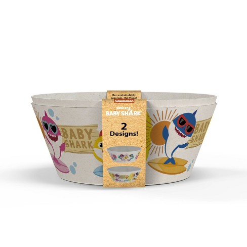 Zak Designs Bluey Kids Dinnerware Set 3 Pieces, Durable and Sustainable Melamine Bamboo Plate, Bowl, and Tumbler Are Perfect for Dinner Time with