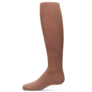 Memoi Girls' Soft Pima Cotton Opaque Tights - 1 of 3
