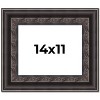 PosterPalooza | Photo Size 3.5" Wide Ornate Black Frame - UV Acrylic, Foam Board Backing, Hanging Hardware - 2 of 4