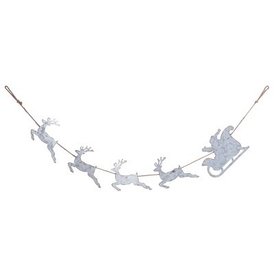 Gallerie II Santa Sleigh Garland