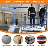 Drywall Lift 16 FT, Drywall Jack Lift for Ceiling, 360° Adjustable Drywall Panel Hoist, 150LBS Heavy Duty Drywall Lifter, Foldable Sheetrock Lift - 3 of 4