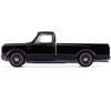 1972 Chevrolet C10 Pickup Truck Lowrider Black with Bronze Stripes 1/64 Scale Diecast Model Cars by Greenlight - 4 of 4
