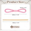 Unique Bargains Cotton Hand-Woven Decorative Drape Curtain Tiebacks with Wood Club - 2 of 4