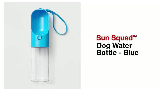 Dog Water Bottle - Blue - Sun Squad&#8482;, 2 of 5, play video