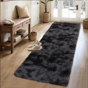 Plush Fuzzy Rugs Ultra Soft Fluffy Furry Rugs Non Slip Non Shedding Area Rug Indoor Carpet Nursery Rugs for Kids Room Bedroom Home Decor - 1 of 4