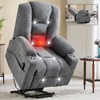Dexmalle Power Lift Recliner Massage Chair with Heat ,USB and Type C Ports - 2 of 4