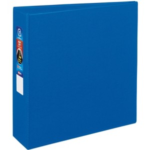 Avery Heavy-Duty Binder, 3" One-Touch Rings, 670-Sheet Capacity, DuraHinge, Blue (79883) - 1 of 4