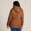 Lands' End Women's Outerwear Wanderweight Ultralight Packable Hooded Long Down Jacket - 2 of 4