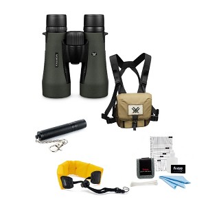 Vortex D5010 10x 50mm Diamondback Binocular w/ Accessory Bundle - 1 of 4