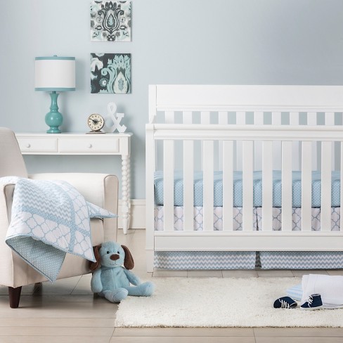 Trend Lab 3pc Crib Bedding Set Blue Sky Target