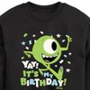 Boys' - Disney - Mike Yay It's My Birthday Graphic Long Sleeve Fleece Sweatshirt - image 2 of 4