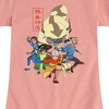Girls' - Avatar: The Last Airbender - Aang Group Fitted Short Sleeve Graphic T-Shirt - 2 of 4