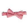 Gioberti Men's Formal 4pc Metallic Paisley Vest Necktie Bowtie and Pocket Square - 4 of 4