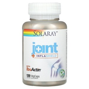 Solaray Joint + Inflashield with IbuActin, 120 VegCaps - 1 of 2