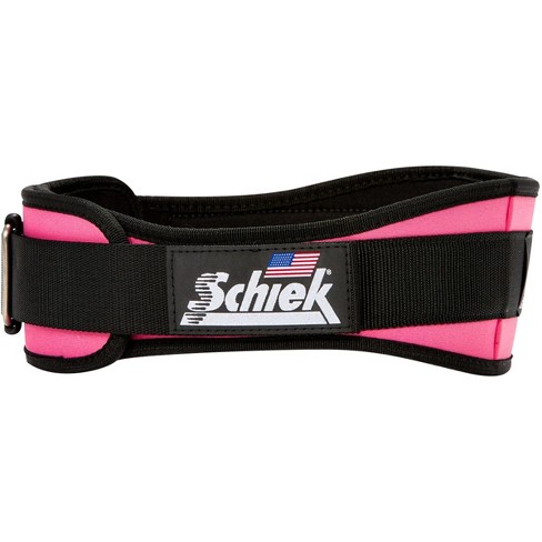 Schiek Sports Model 2004 Nylon 4 3/4 Weight Lifting Belt - Large - Pink :  Target