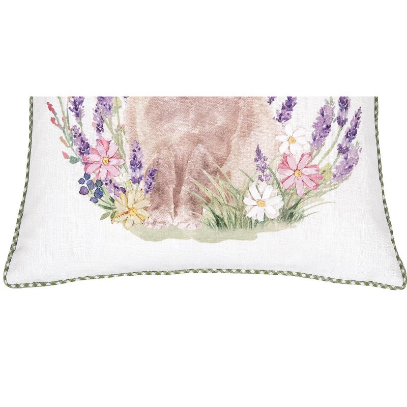 C&F Home Lilac Rabbit Pillow, 3 of 6